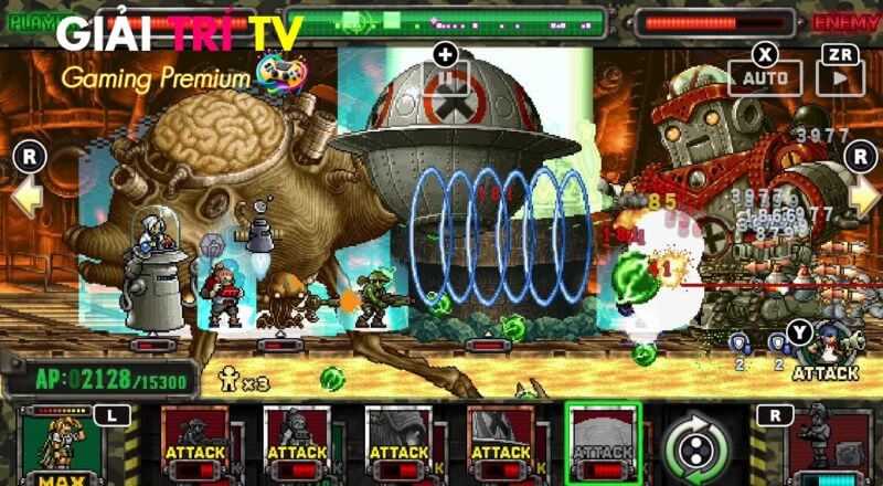 Âm thanh và đồ họa Metal Slug Defense