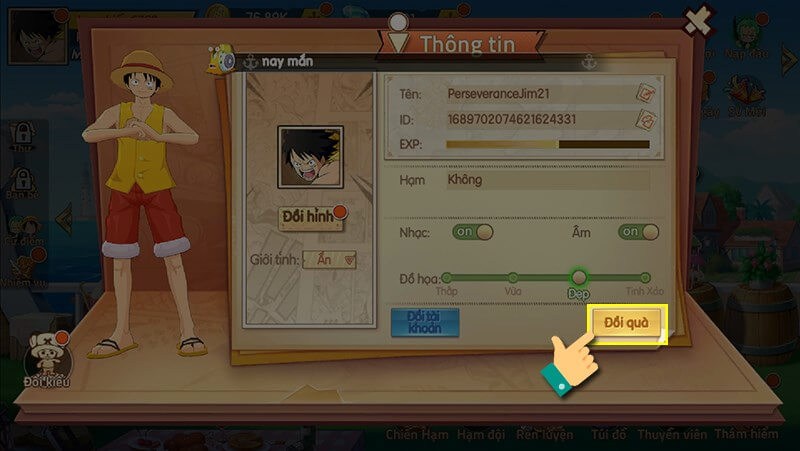 Code kho báu truyền thuyết mới nhất 2026 bước 2