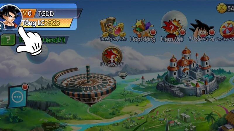 Code rồng thần huyền thoại mới nhất bước 1