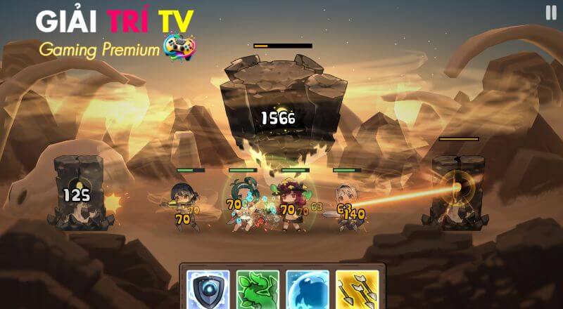 Âm thanh và đồ họa trong Bistro Heroes