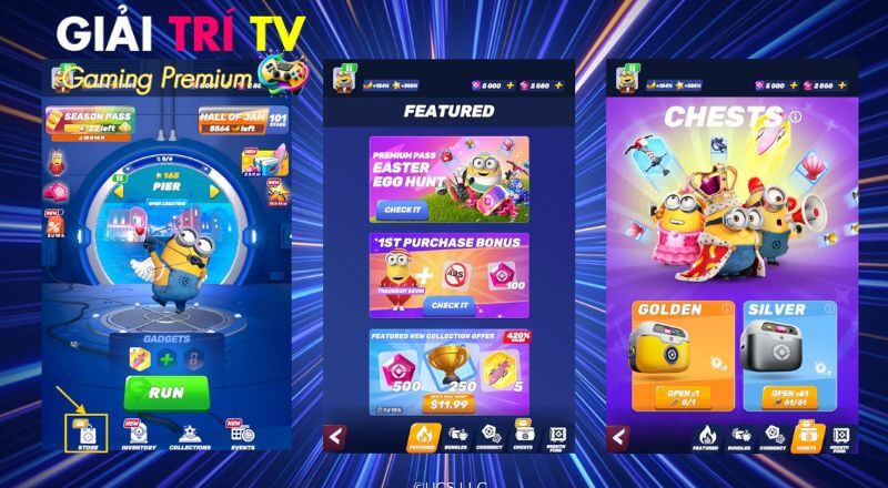 Đồ Họa – Âm Thanh Minion Rush