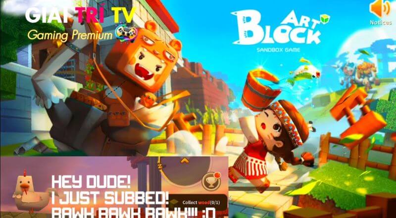 Gameplay Mini World Block Art