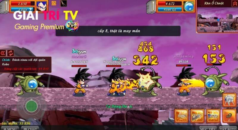 Gameplay Gọi rồng Online