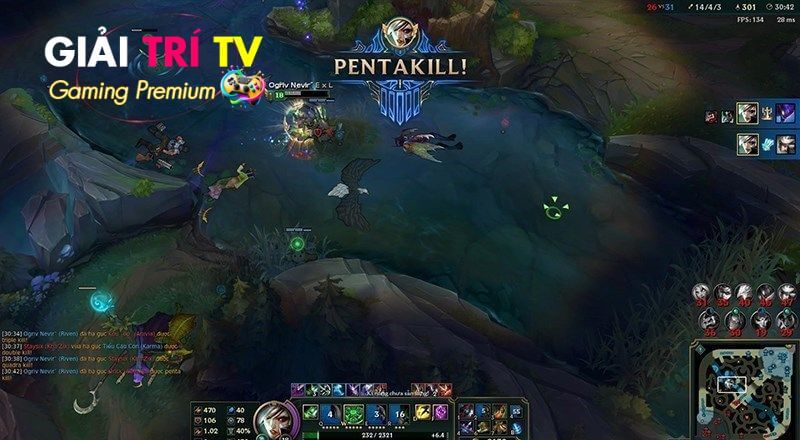 Gameplay Liên Minh Huyền Thoại