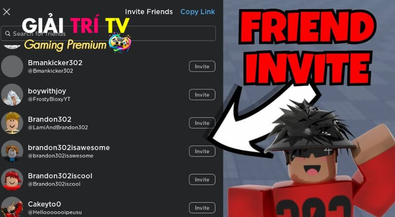 invite friends to play roblox