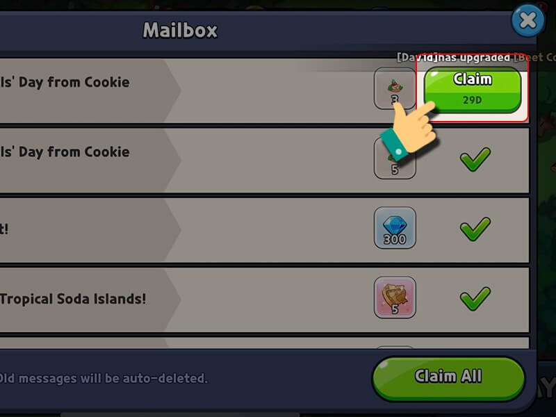 Nhận code cookie run kingdom mới nhất bước 6