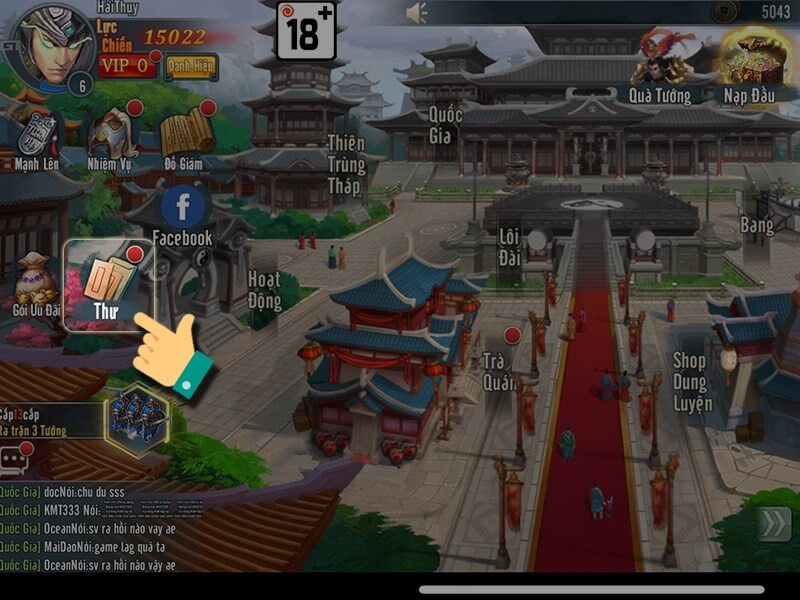 Cách nhận code Đế Vương Tam Quốc mới nhất bước 4_2