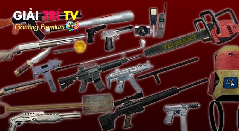 vũ khí GTA San Andreas