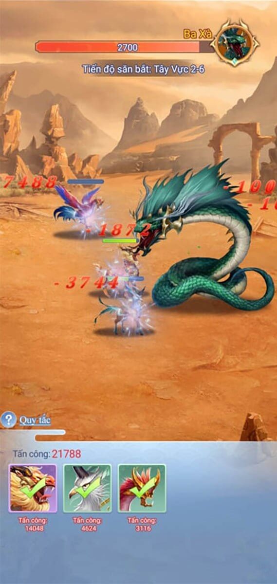 Lối chơi trong Vạn Cổ Linh Thú