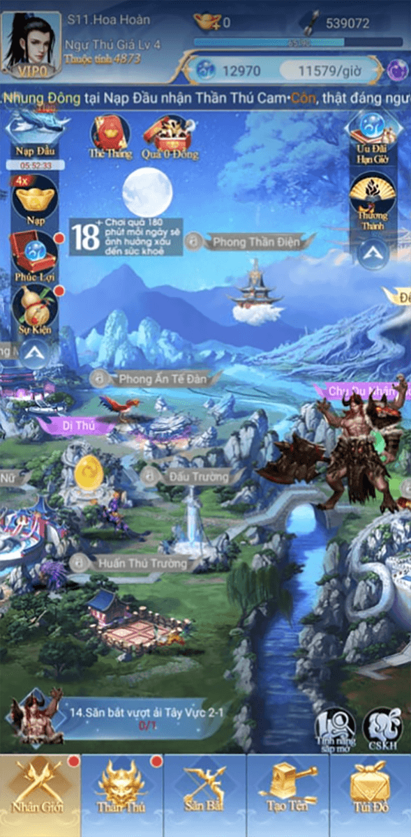 Nhiệm vụ trong Vạn Cổ Linh Thú